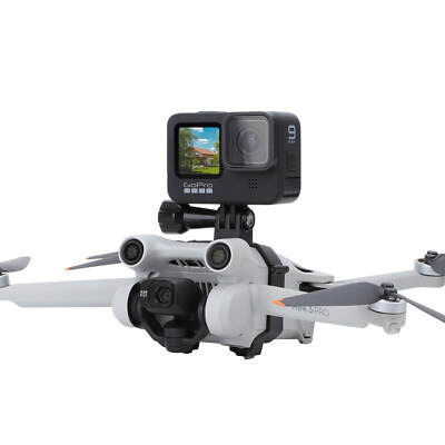 Mini 3 Pro Mounting Bracket for GoPro HERO 13/12/11/10/9/8/7/6/5/4/3/MAX/Session