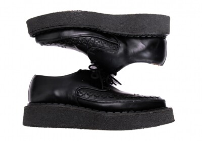 zucca ~George COX Leather Creeper Shoes Size US About 8(K