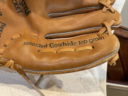 VINTAGE 1960's Ted Williams Auto Model Sears Roebuck Model 16182 Glove, NMMT!! - Picture 3 of 7