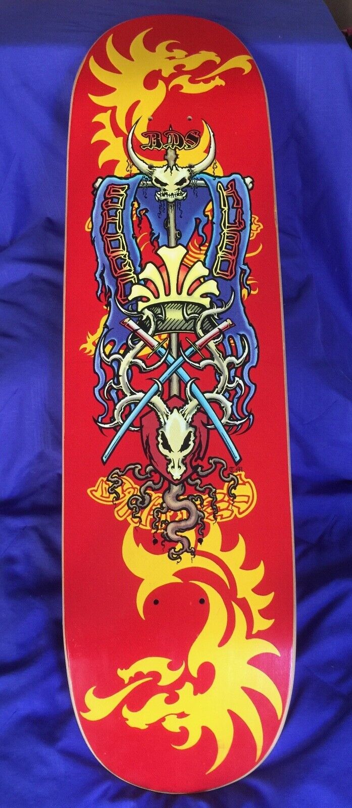 BDS Shogo Kubo Samurai Bulldog Skates Skateboard Deck Wes Humpston