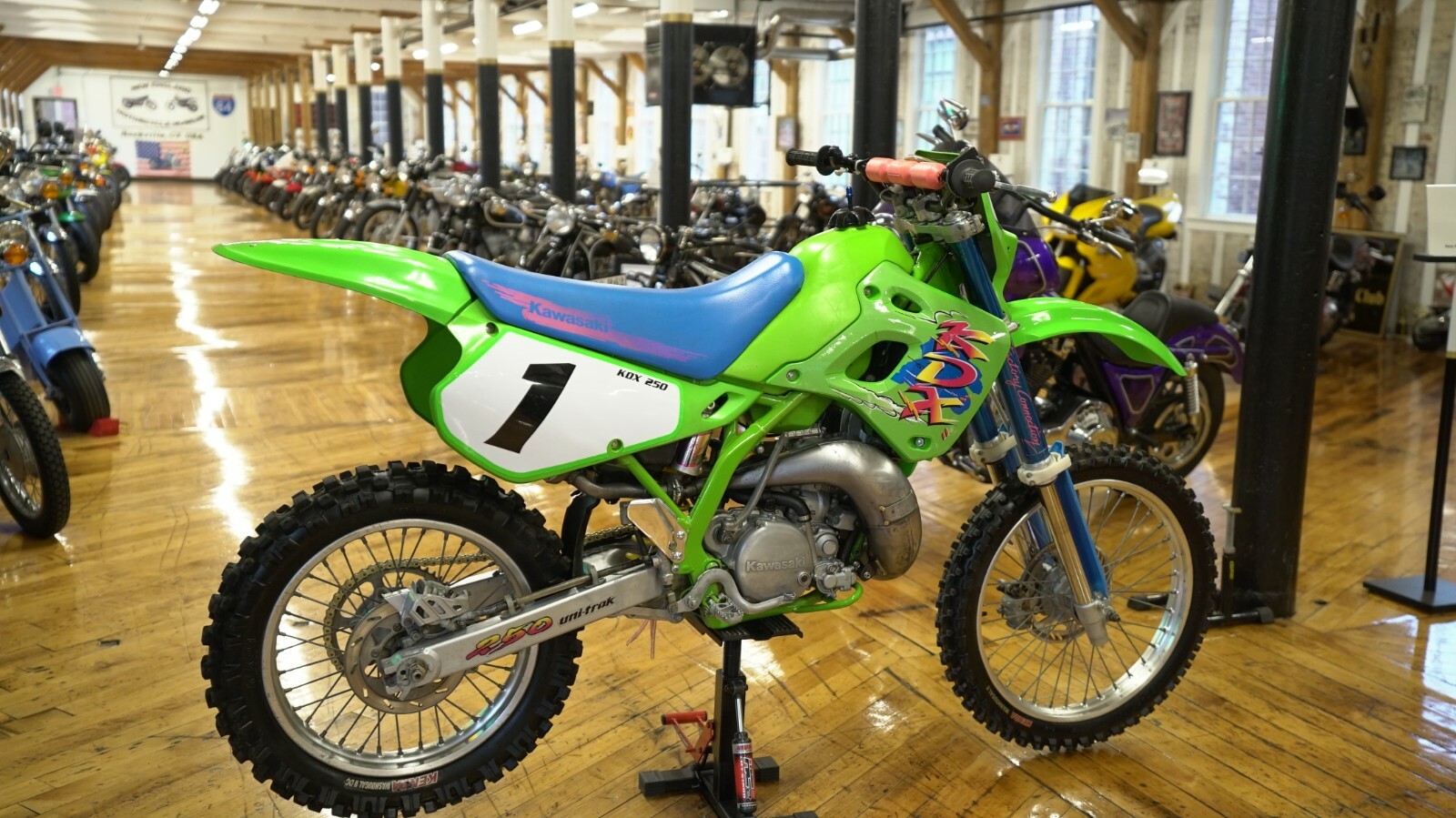 1991 Kawasaki KX  1991 Kawasaki KDX250 Factory Connection Suspension Pro Circuit Pipe FAST 