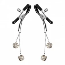 Ornament Adjustable Nipple Clip On Rings with Jewel Accents Nipples Master Slave