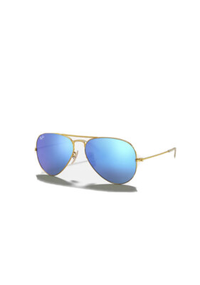Ray Ban Blue Aviator mirror Sunglasses (used) Unisex | eBay display picture 3