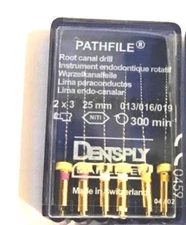Dentsply Pathfile Root Canal Rotary Dental Files 1 x 6 File Pack 013 21mm