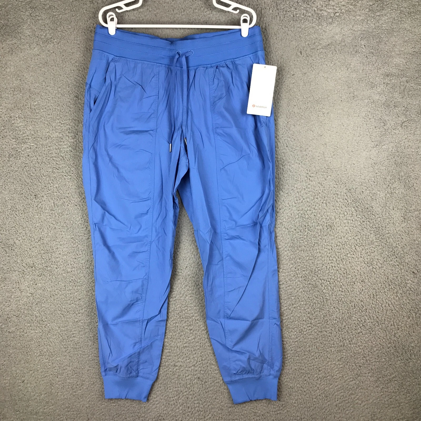 Lululemon Dance Studio Mid Rise Jogger Full Length Pants Blue 14 NWT