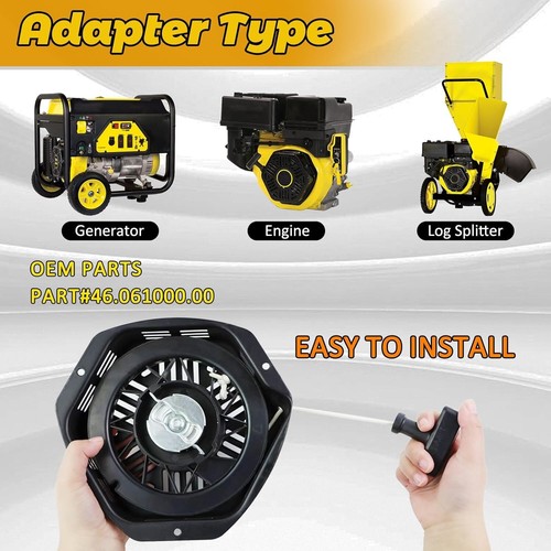 Durable Pull Start Assembly for Champion 389cc-9000w Generators - Easy Install - Picture 9 of 9