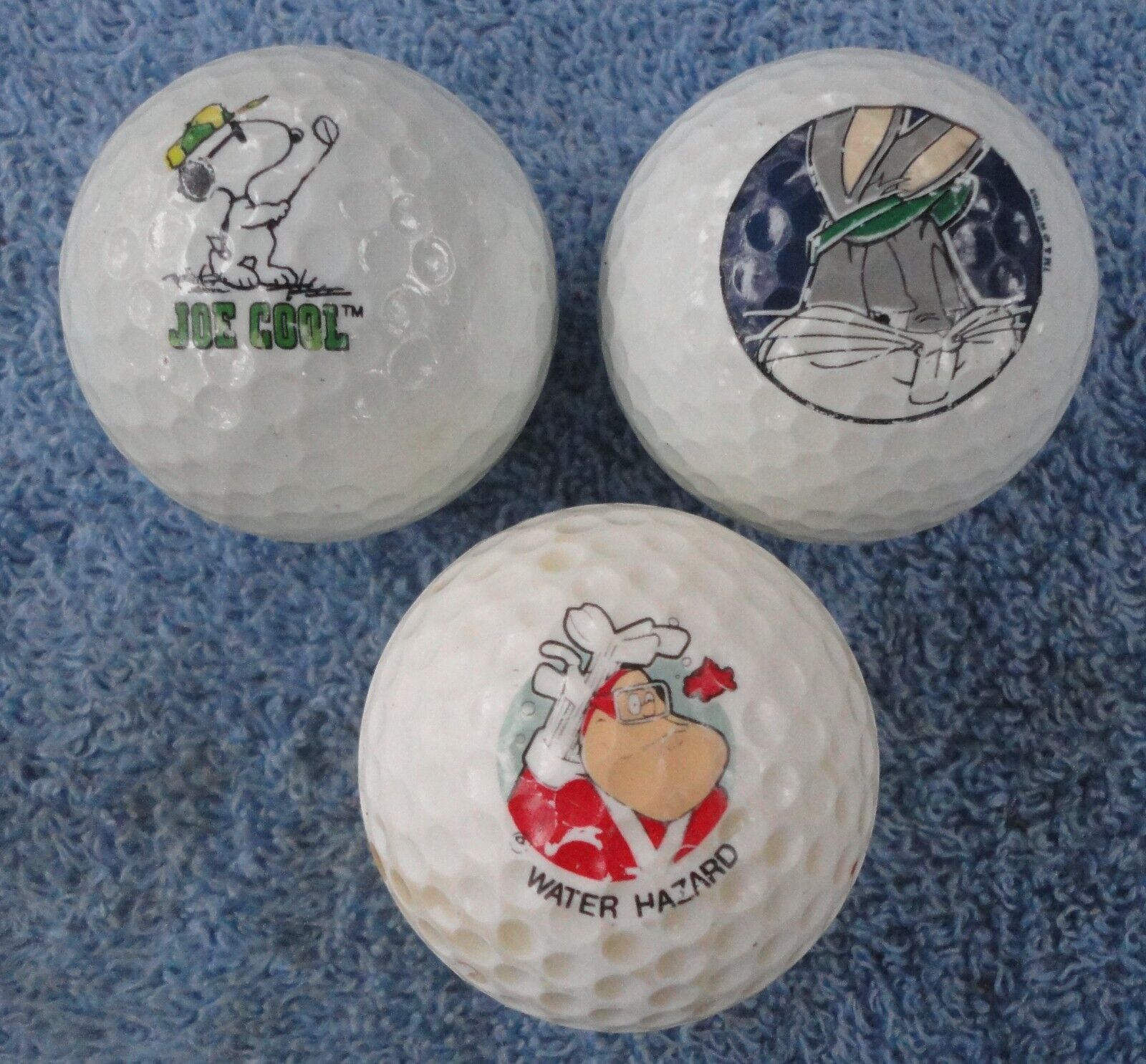 LOGO GOLF BALL Snoopy Joe Cool Looney Tunes Bugs Bunny Cartoons Golf Balls Tx