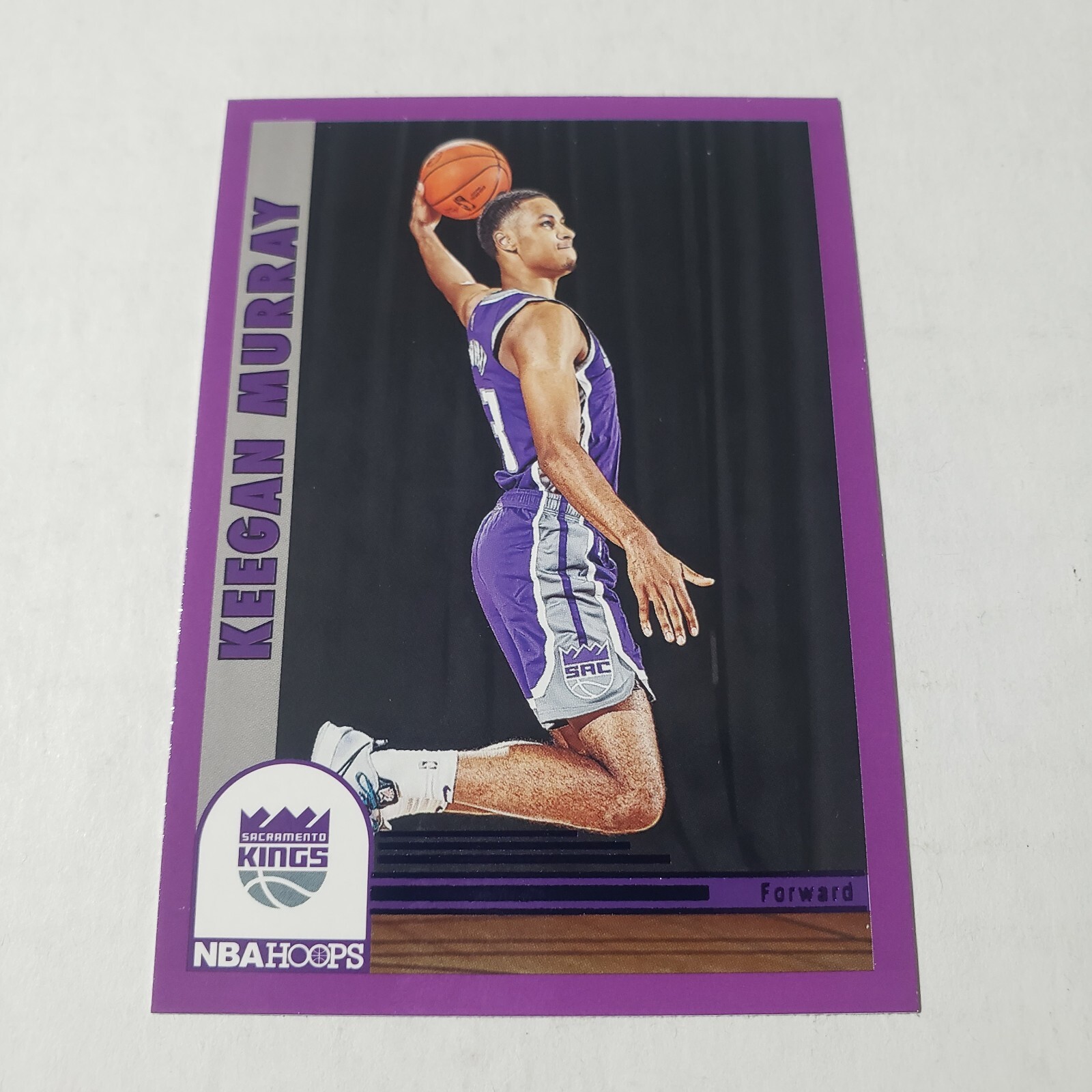 2022-23 Panini NBA Hoops Purple Keegan Murray Rc # 284