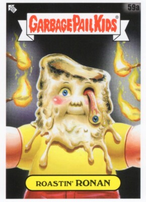 2021 GARBAGE PAIL KIDS GPK FOOD FIGHT BASE ROASTIN' RONAN 59a NM