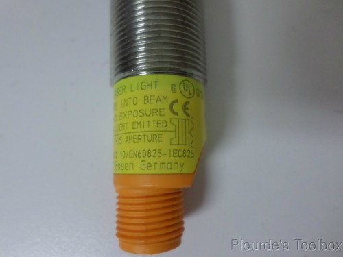 New ifm Photoelectric Sensor, 1 mW Power, Class 2 Laser Product, 0G5058 - Picture 4 of 7