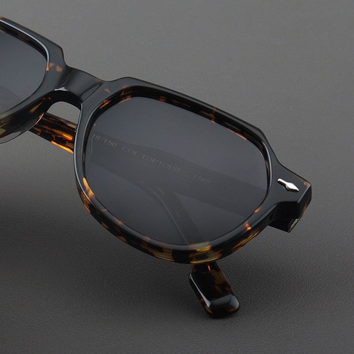 MOSCOT LEMTOSH Sunglasses Men Fashion Square Plate Tortoiseshell Polarized Women - Picture 4 of 18