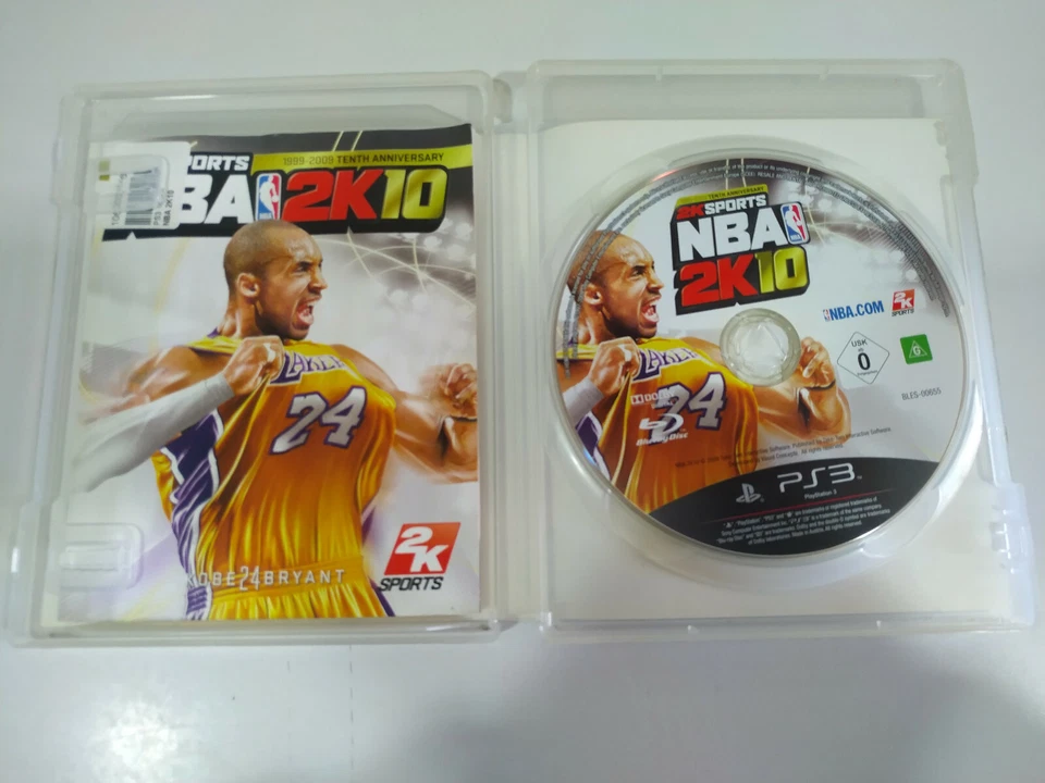 NBA 2K10 2k Sports Kobe Bryant Cover - Juego PlayStation 3 PS3 Sony, foto 4 de 4