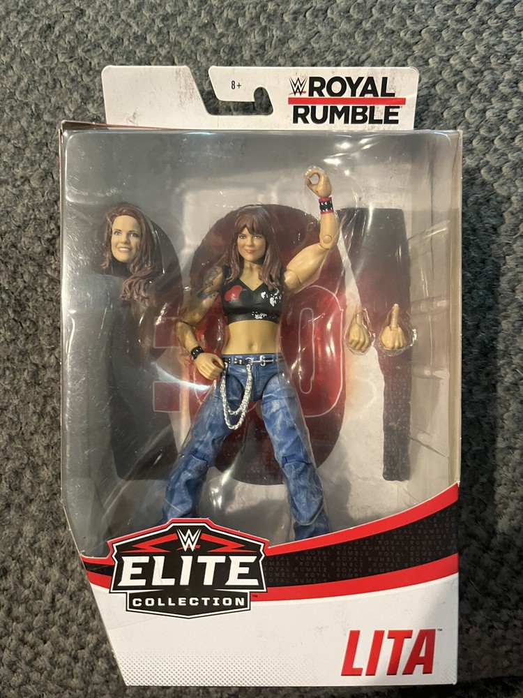 Mattel WWE Elite Collection Royal Rumble LITA New Sealed NIB