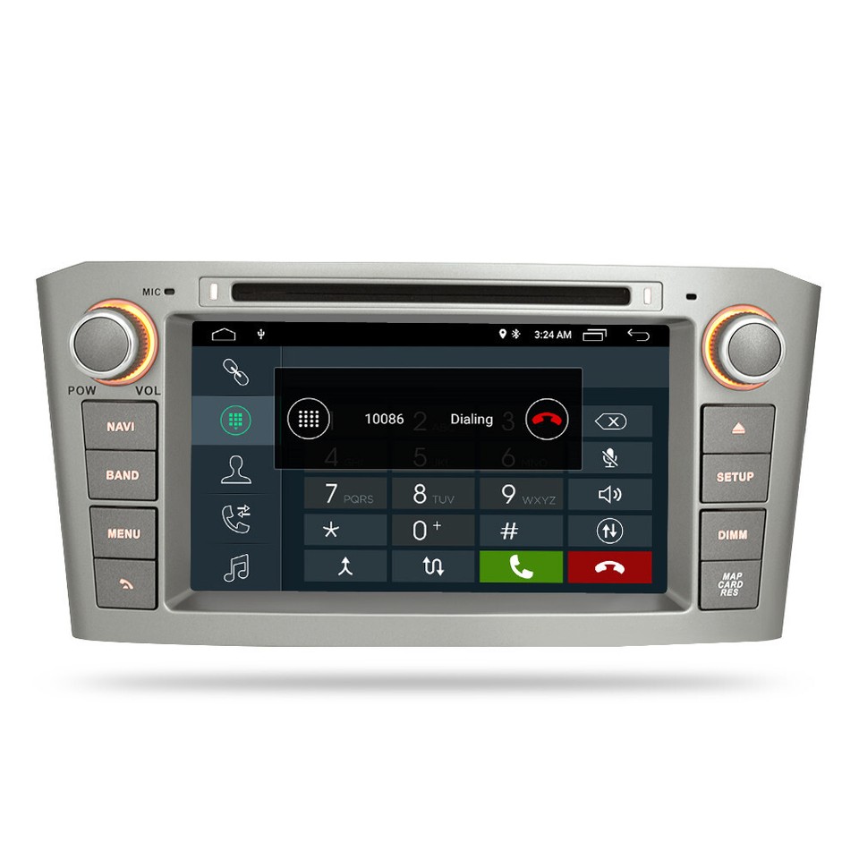 Toyota avensis магнитола android