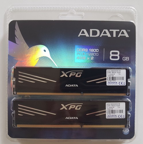 ADATA XPG DDR3 1600 PC3-12800 CL9 8GB (2x4GB) DRAM Memory Kit