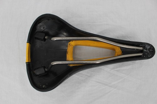 Sella Vintage Terry Liberator Ti-Race Seat Ti Race Titanio Selle Italia Giallo - Foto 5 di 10