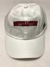Southeastern Embroidered Hat Adjustable One Size White NEW