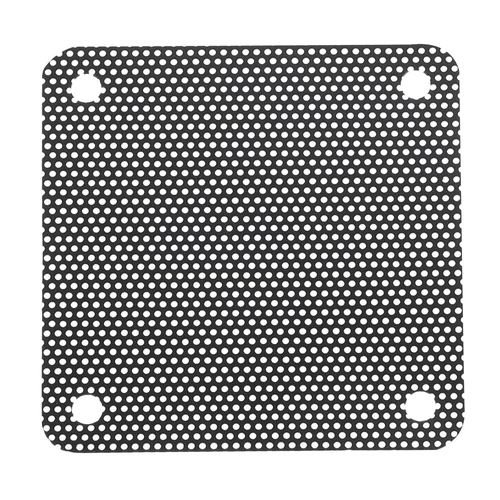 10PCS PC Dust Filter, 50x50mm PVC Computer Case Dustproof Mesh, Black
