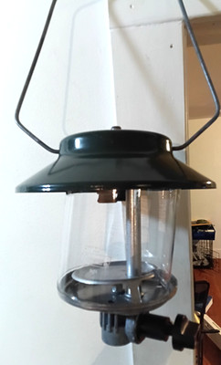 Coleman Double Mantle Propane Lantern With Base Work's Perfect
