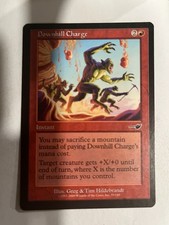 Downhill Charge - Nemesis - Magic the Gathering MTG Nice!