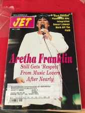 Jet Magazine October 7, 1996 Vol. 90, No. 21 Aretha Franklin Cover USED A10