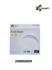 Commercial Electric 7 in. Low Profile LED Flush Mount Ceiling Light Fixture