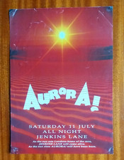 Aurora ! Dusk To Dawn Jenkins Lane Rave Flyer 1992 Ratpack Slipmatt Ellis D SL2