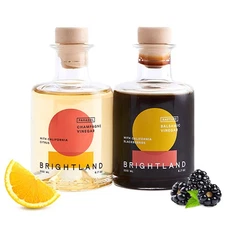 The Pair Balsamic Vinegar & Champagne Vinegar Duo - Artisinal Vinegars Perfec...