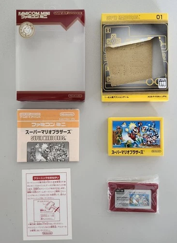 Super Mario Bros. Famicom Mini Nintendo Game Boy Advance GBA Boxed Japanese [#1]