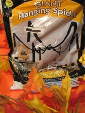 20 Ft. SPIDER Halloween Decorations Spider, Scary Giant Spider, New
