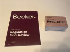 Becker CPA Exam Review V 4.0 Regulation Textb...