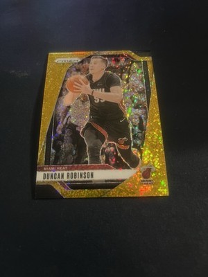 2024 Panini Prizm 190 Duncan Robinson Gold Sparkle /24