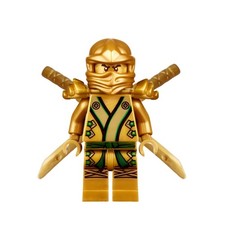MOC Lego Minifig Figurina: Ninjago Lloyd Gold Spedizione Rapida Regalo Perfetto Hot-