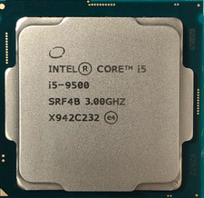 [Lot of 2] Intel Core i5-9500 [SRF4B] 6-Core ...