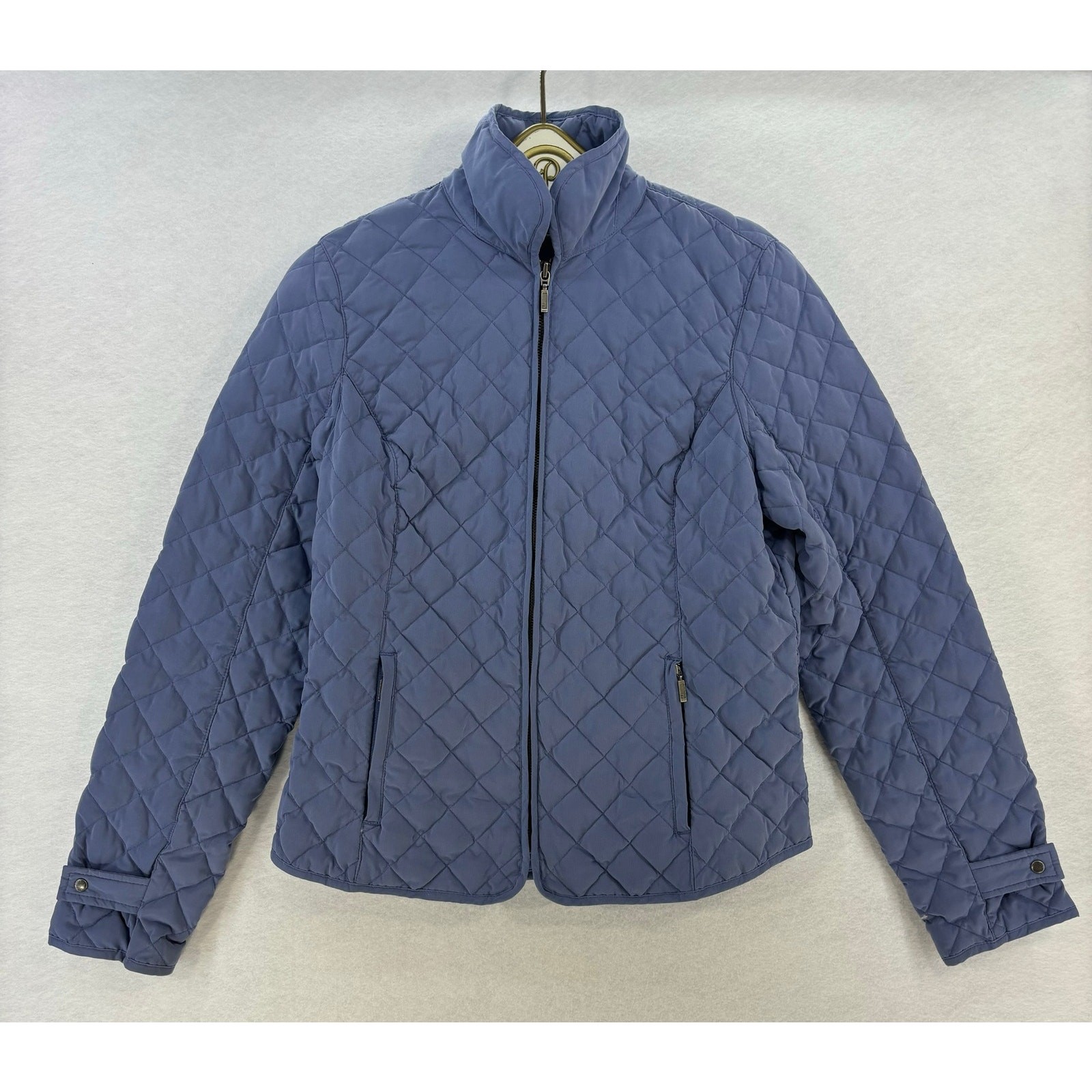 Eddie Bauer Premium Goose Down Quilted Zip-Up Jacket for Winter Medium Size  