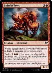 Spitebellows 257 Commander Masters Common