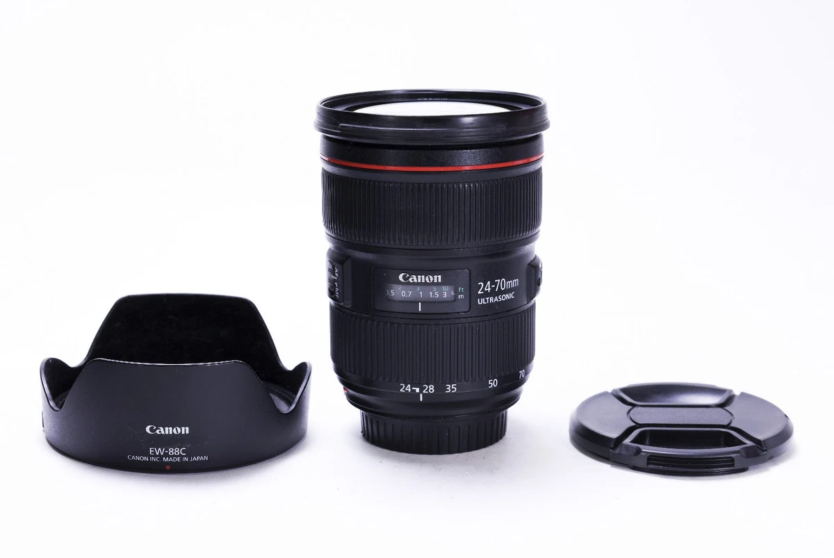 完動・極美品/EF 24-70mm f/2.8L II USM Canon EF 24-70mm f/2.8L II USM DSLR Standard Zoom Lens with High