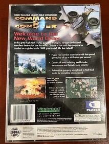 Command & Conquer (Sega Saturn, 1997) CIB W/Registration Card