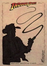 Indiana Jones Heritage - 'Indy' Mark Propst Sketch Card b