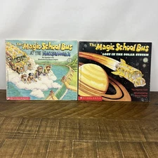 Magic School Bus Joanna Cole Paperback 1986-90 Vintage Childrens Illustrated