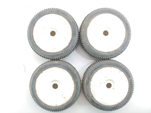 4x GRP Tyres EASY Off-Road 1/8 Buggy Tires on 17mm Hex Wheels Used Losi Associa