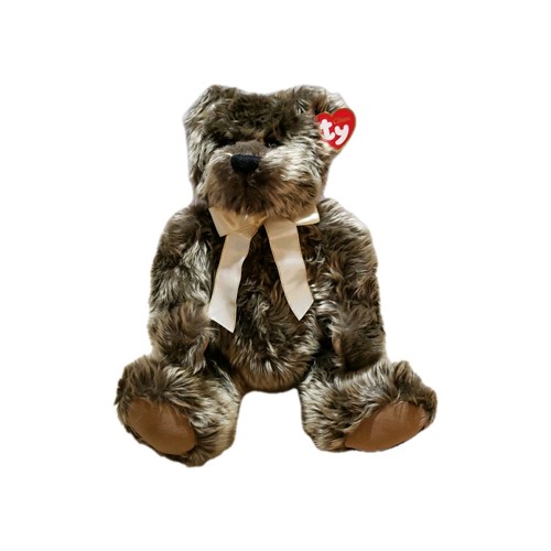 Vtg Ty Classic Teddy Bear Winthrop 2001 Gray/Brown 11"