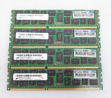 Lot 4x 8GB 32GB Micron MT36JSF1G72PZ-1G4M1FE DDR3 PC3-10600R Server Memory