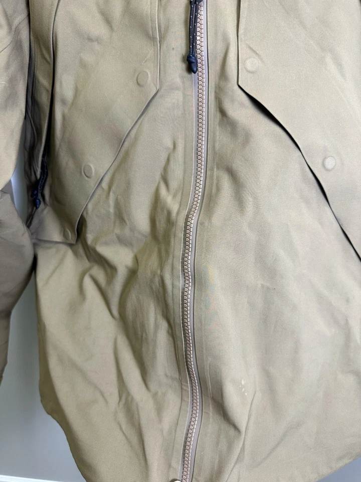 First Lite Omen Stormshelter Jacket Mens M Dry Earth (Sample) - Image 4 of 4