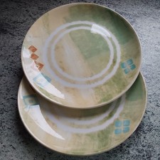 2 Churchill Ports Of Call Jeff Banks Marrakesh salad Plates 8.7 inch