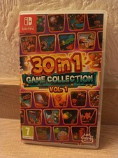 30 In 1 Game Collection - Vol 1 (Nintendo Switch, 2019) - VGC - Box + Cart