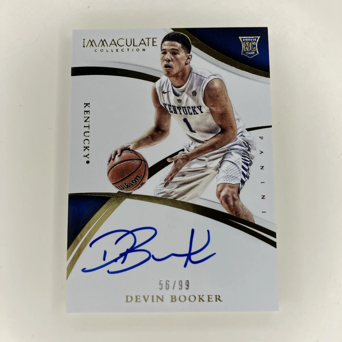 Panini Devin Booker Basketball Autographed Sports Trading Cards