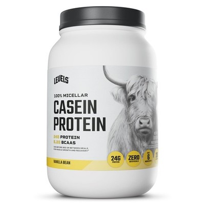 Levels 100% Micellar Casein Protein, Hormone Free, 2 Pound (Pack of 1)