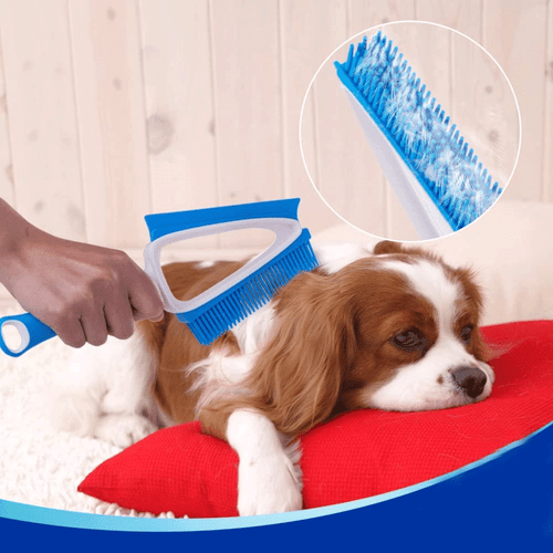 Cepillo adhesivo raspador de limpieza de pelo para mascotas eliminación de polvo piel suave resistente al desgaste - Imagen 12 de 15