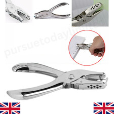 Hole Punch Metal Hand Held One Single Hole Paper Puncher 6mm office and school